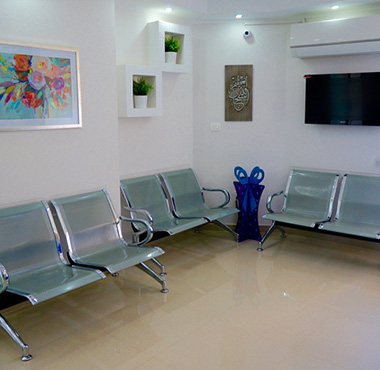 Reception area